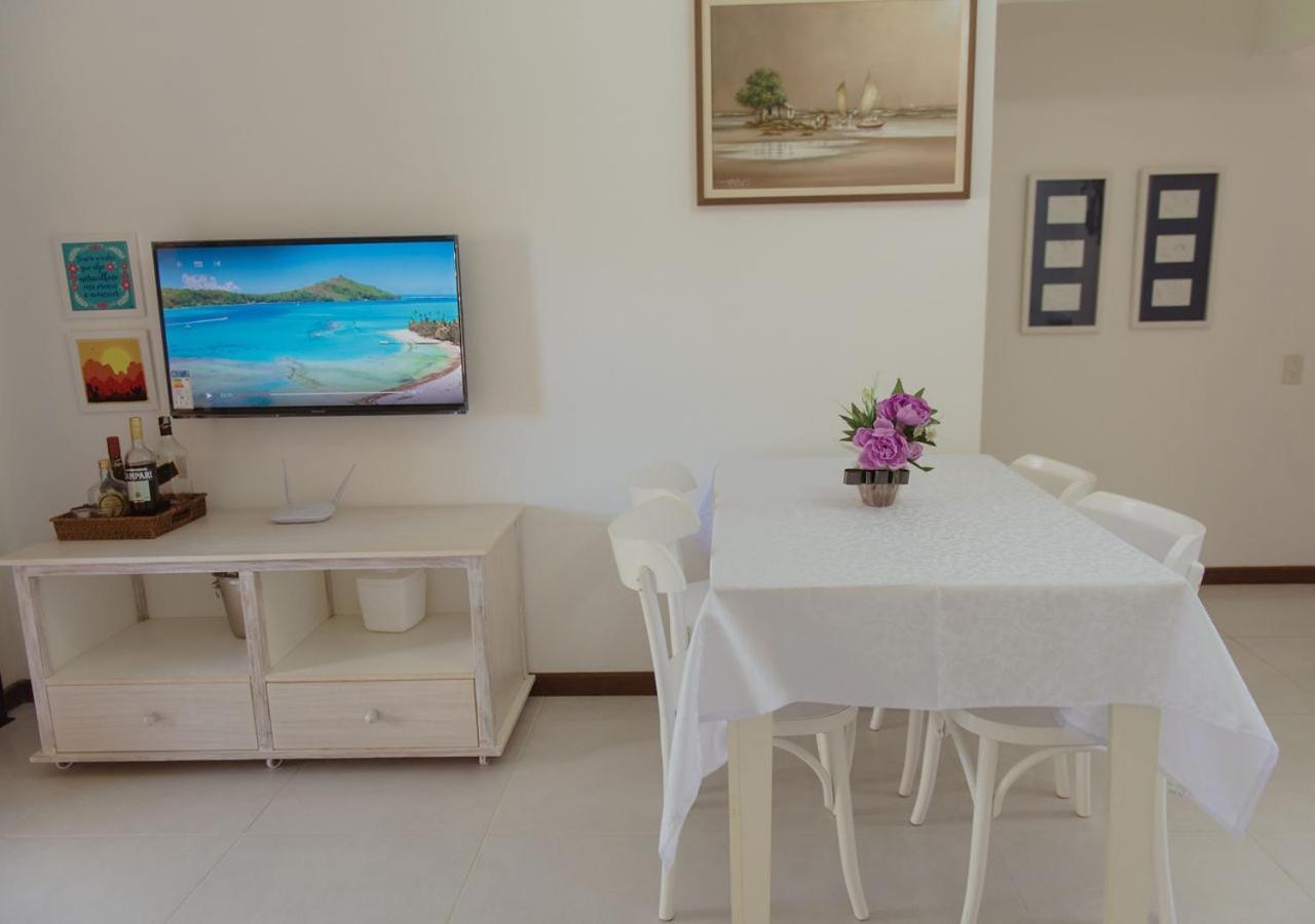 Flat Guarajuba Beira Da Praia Pe Na Areia Buitenkant foto