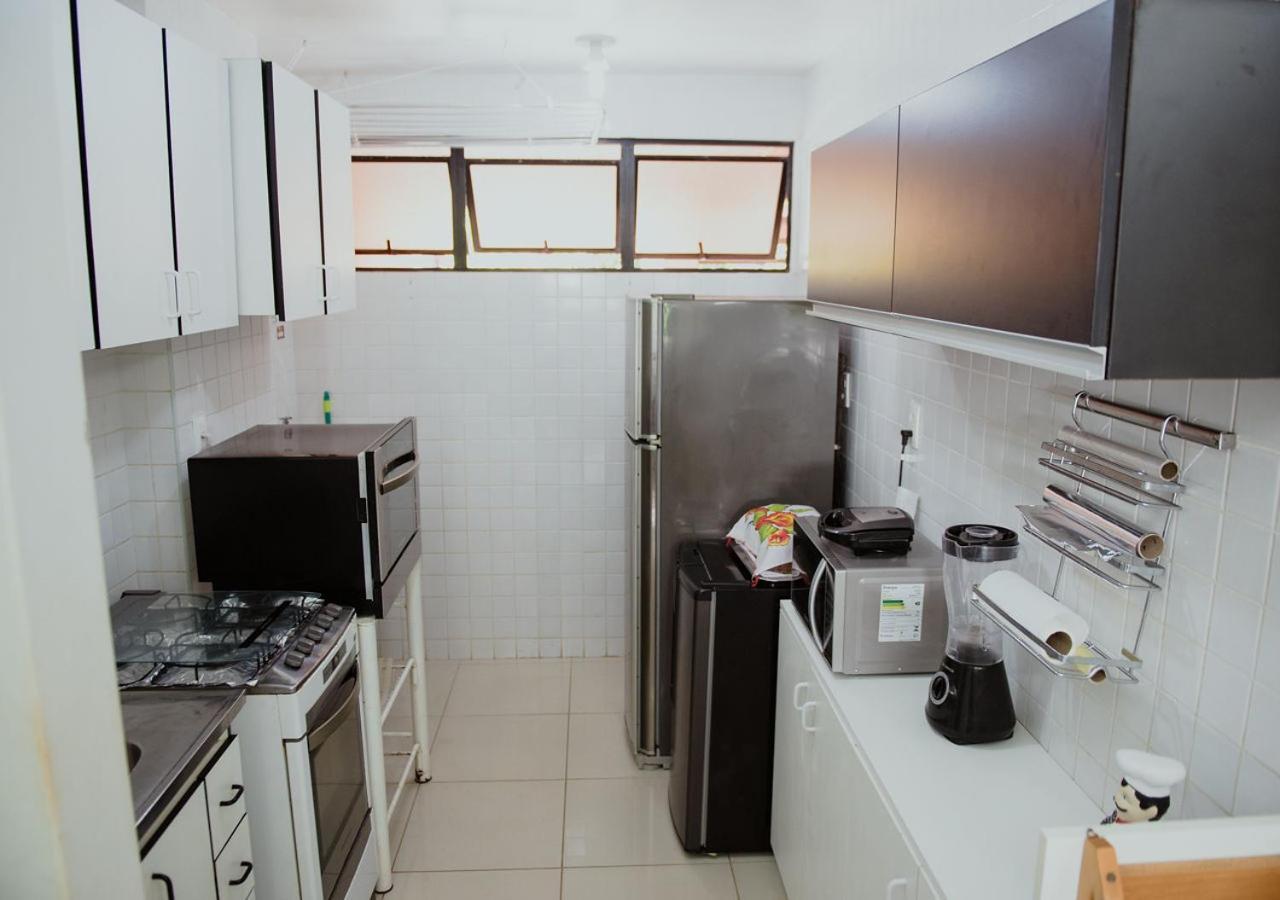 Flat Guarajuba Beira Da Praia Pe Na Areia Buitenkant foto