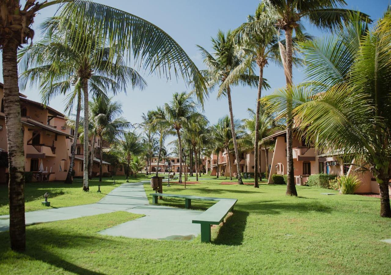 Flat Guarajuba Beira Da Praia Pe Na Areia Buitenkant foto